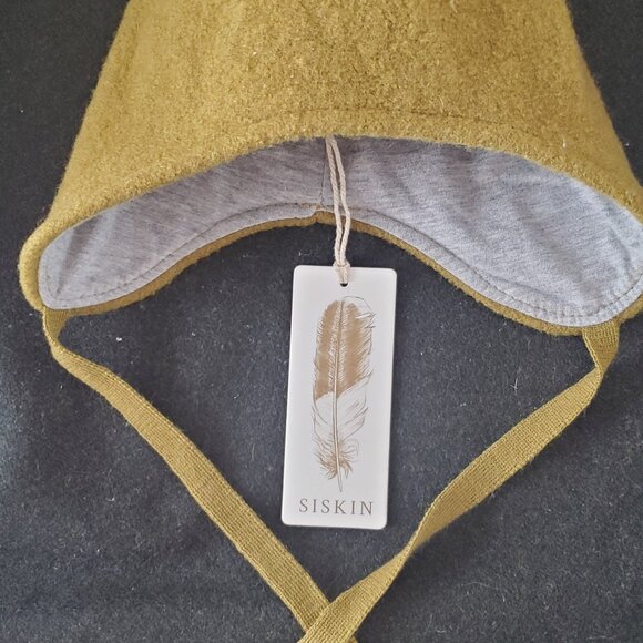 SISKIN Boiled wool toque + wool/silk balaclava size 6months- 12months - Picture 4 of 10